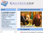 Screenshot kranten.com